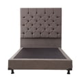thumbnail image 4 of Box Base Cama Individual + Cabecera Capri Gris Dicasa  Capri Bless, 4 of 8