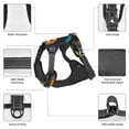 thumbnail image 6 of Yiaed Playful Ghosts Night Sky Print Dog Harness, No-Pull Pet Harness, Adjustable Padded Dog Vest, Reflective No-Choke Pet Oxford Vest with Easy Control Handle-X-Large, 6 of 6