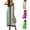 Style2-Mint Green dresses for women, variant on Women's Color Block Spaghetti Strap Maxi Dress, Loose Fit, Lightweight Woven Fabric for Casual, Vacation, Beach, Summer Outings Mint Green L