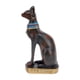 thumbnail image 5 of Estatua de la diosa gata Bastet, escultura antigua de animal, adorno, figura coleccionable Rojo, 5 of 9