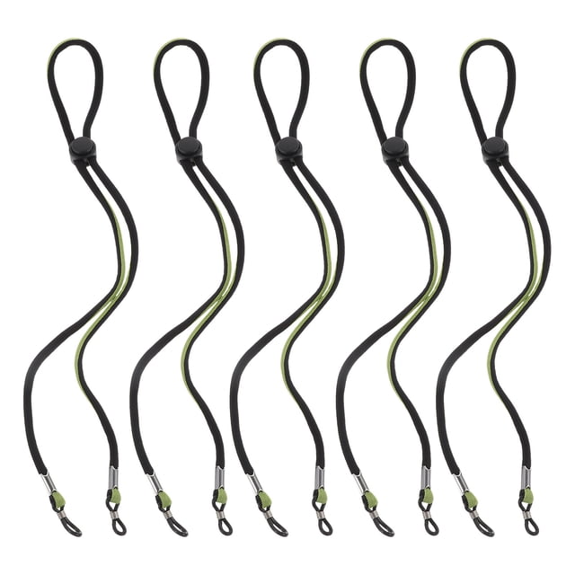MasteelfCA 5pcs Eyeglasses Hanging Ropes Adjustable Glasses Lanyards Anti-lost Mask Ropes