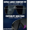 thumbnail image 3 of grinderPUNCH Baseball Pickleball Running Hiking & Cycling Polarized Sport Sunglasses for Men & Women with UV Protection, 3 of 7