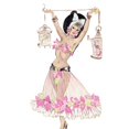 thumbnail image 2 of 'Rosie' - Murray'S Cabaret Club Costume Design Print By ® The Murrayæs Cabaret Club Collection Mary Evans Picture, 2 of 4