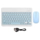 thumbnail image 1 of Teclado Bluetooth ultradelgado Sincero 10 pulgadas Carga USB Azul cielo, 1 of 10