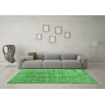 thumbnail image 3 of Ahgly Company Indoor Square Persian Emerald Green Bohemian Area Rugs, 5' Square, 3 of 4