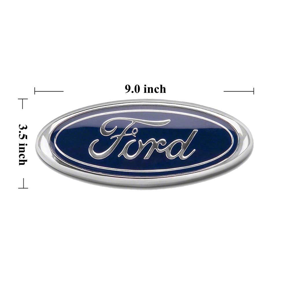 Exterior Accessories 9X3.5 Oval Emblem,20042019 For Ford F150 Front