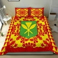thumbnail image 2 of Hawaii Juego de Cama Kanaka Maoli No.2 Rojo Estilo Lt6, 2 of 6