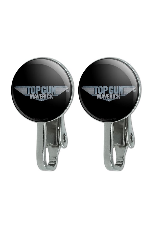 Top Gun: Maverick Logo Novelty Clip-On Stud Earrings