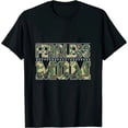 thumbnail image 1 of Camiseta Militar para Mujer con Estampado Camuflaje - Negro Talla S, 1 of 6