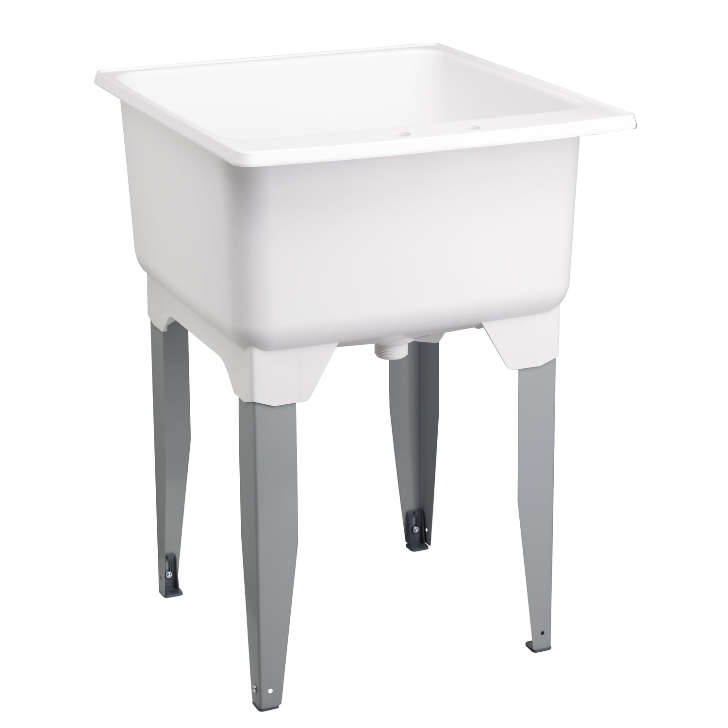 Mustee Utilatub Freestanding 23 in. Thermoplastic Laundry Sink/Utility Tub
