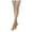 Beige, variant on Lovskoo Women Girls 5 Pairs Thigh High Stockings Festival Extra Long Satin Lace Tights Silky Semi Sheer Stocks Multicolor