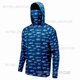 thumbnail image 3 of SPELISPOS Sudadera con capucha para hombre, camisetas de pesca, sudadera de manga larga, sombrero, jersey, máscara facial UV, ropa de pesca para exteriores, secado rápido, 3 of 5