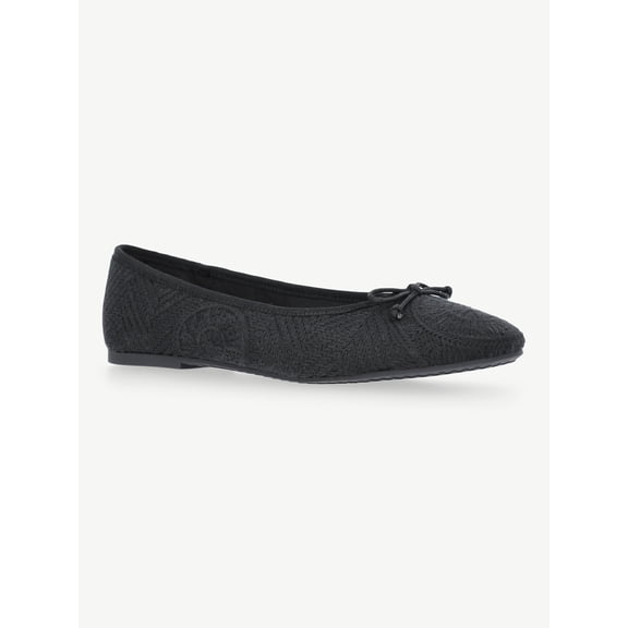 No Boundaries Women's Boho Ballet Flat