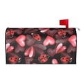 thumbnail image 2 of Bingfone Ladybugs and Red Hearts Magnetic Mailbox Cover Standard Size for Garden Yard Outdoor Decorations-21x18 in, 2 of 9