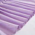 thumbnail image 3 of Wrap Around Bed Skirts 14" Drop, Fully Elastic Dust Ruffle, Soft and Luxury, Fade Resistant, Machine Washable Luxurious Fabric, Queen Size - Lavender Solid., 3 of 4