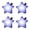 White white light, variant on Misright 4Pieces Plastic Star Night Lights for Stage Performer and Home Party Decorations