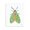 Green Pattern Moth, variant on Stupell Industries Eclectic Moth & Moon Botanicals Black Floating Frame Canvas Art, 17 x 21, by Regina Moore