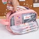 thumbnail image 4 of Bolsa De Papelería, Estuche Para Lápices, Estuche Para Lápices De Gran Capacidad, Estuche Para Lápices De Mano, Caja De Papelería, Cosméticos, Regalos Portátiles, Adecuado Para La Oficina, Escuela, Ju, 4 of 4