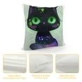 thumbnail image 4 of Mushroom Plush, Cute Black Cat Plush Pillow Soft Plushies Squishy Pillow, Cat Stuffed Animals Kawaii Plush Toys Decoration Gift for Girls Boys (Mermaid Ca, 4 of 5