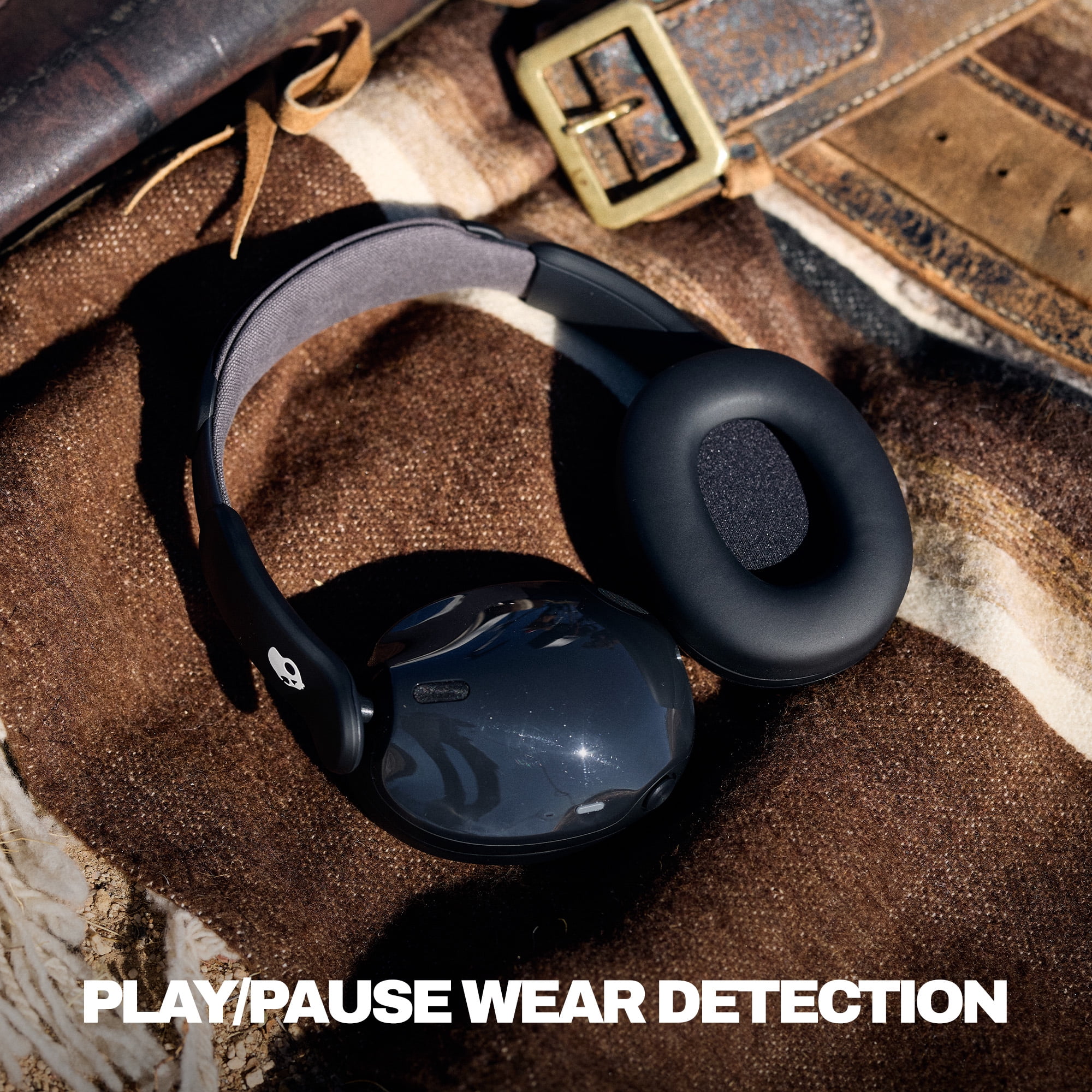 Skullcandy Hesh 540 ANC Wireless over-Ear Headphones with Active Noise Canceling, True Black thumbnail 12