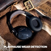 Skullcandy Hesh 540 ANC Wireless over-Ear Headphones with Active Noise Canceling, True Black
