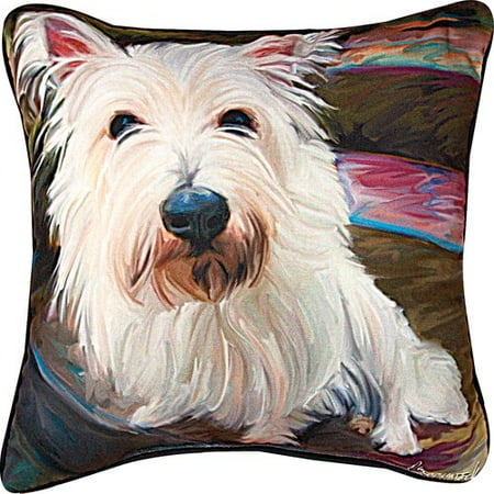 Manual Woodworkers & Weavers Little Westi Throw Pillow