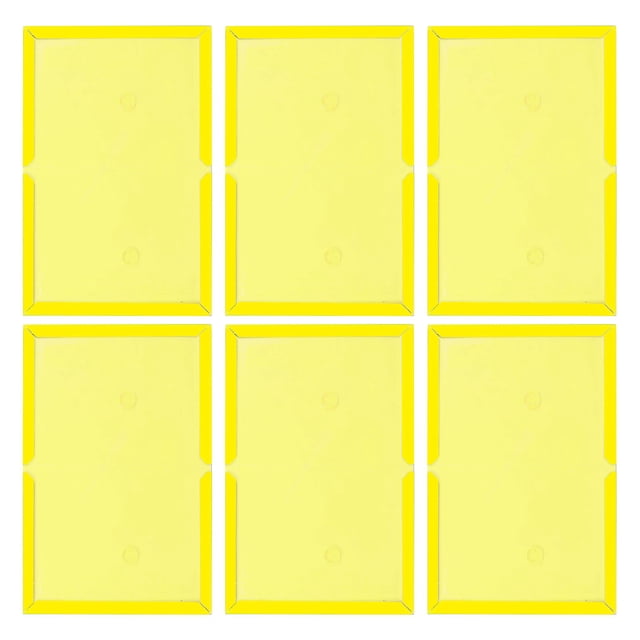 Injueey Trampa para ratas, 6 pack/lote, captura todas las placas adhesivas adhesivas de 6 piezas, almohadillas para ratones adecuadas para Repelente de insectos y plagas