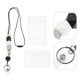 thumbnail image 1 of AURARMLET 1Jgo Lanyard Con Credencial Transparente Multifuncional Para Trabajo Y Escuela, 1 of 7