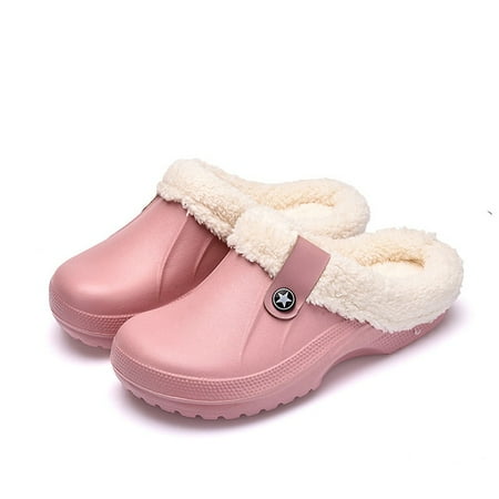 

CoCopeanut Women Warm Slippers Soft Autumn Winter New Slides Waterproof Eva Plush Slippers Female Clogs Couples Home Indoor Fuzzy Shoes
