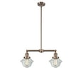 thumbnail image 6 of 209-BAB-G531 Innovations Lighting Oxford - 2 Light Island In Traditional Style-10 Inches Tall and 24 Inches Wide-Black Antique Brass Finish-Matte, 6 of 7
