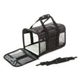thumbnail image 5 of Sherpa To Go Travel Pet Carrier, Airline Approved & Guaranteed On Board - Black, Medium, 5 of 6