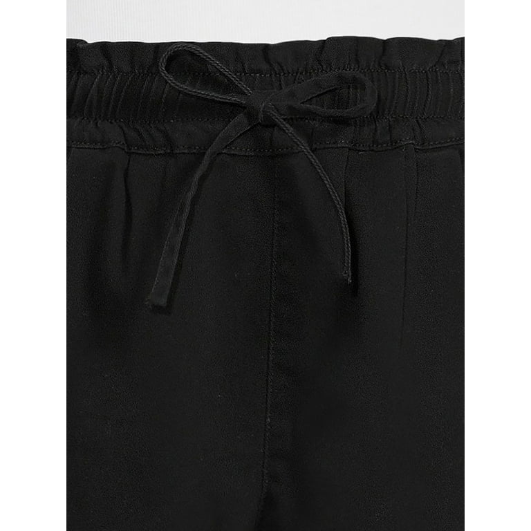 Time and Tru Women's Paperbag Waist Shorts 