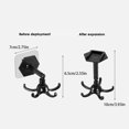 thumbnail image 3 of tredstone Wall Hanging Kitchen Hook with 5-Claws Hanger Key Rack Adhesive 360 Degrees Rotatable Handbag Organizer Multi-function Red, 3 of 6
