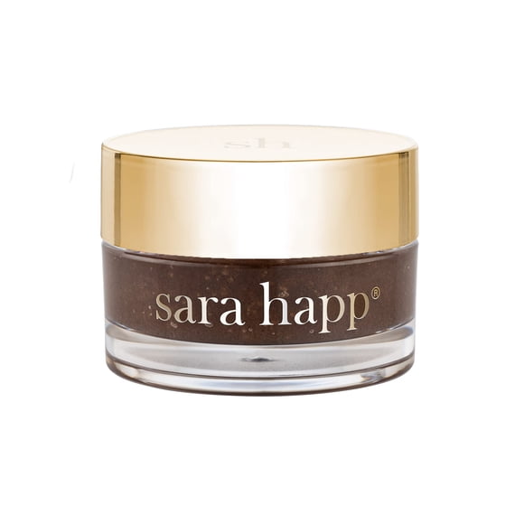 Exfoliante de labios Sara Happ con azúcar moreno, 15 ml, vegano