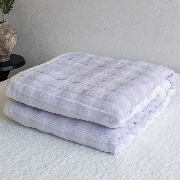 Manta decorativa, manta para sofá, manta de terciopelo color leche, manta tipo chal, manta para almuerzo, funda para sofá, sábana bajera, mantas de poliéster