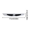 thumbnail image 3 of 4 Pack Reflective Car Door Edge Guards, Anti Scratch Protector Strips for Vehicles, Universal Side Mirror Bumper Door Handle Paint Protection (4 Pieces), 3 of 5