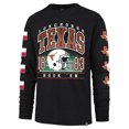 thumbnail image 2 of Men's '47  Black Texas Longhorns Go Big Long Sleeve T-Shirt, 2 of 3