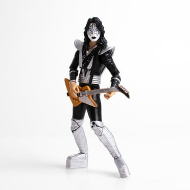 AC/DC BST AXN Angus Young - Figura de acción de 5 pulgadas con accesorio icónico de guitarra eléctrica : AC/DC, Angus Young