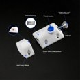 thumbnail image 2 of Automatic plastic spring latches for doors and for sash Automatic button latches, 2 of 8
