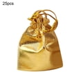 thumbnail image 2 of Joernso 25 Pcs Pouch Portable Multi-Functional Organza Gold Jewelry Wedding Pouch for Travel, 2 of 8