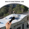 thumbnail image 3 of OULII 4pcs Rv Gutter Spouts Gutter Outlet Black Plastic Prevent Leakage for RV Roofs, 3 of 8