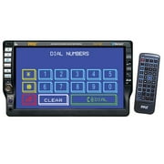 Pyle 7" TFT Touch Display DVD/VCD/CD/MP3/CD-R/USB/AM/FM/RDS Receiver & BT System