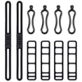 thumbnail image 1 of MYG 10x Bike Silicone Mount Band Bicycle Light Rubber Strap for headlight taillight, 1 of 4