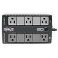 thumbnail image 2 of Tripp Lite INTERNET600U 600VA 300W UPS Desktop Battery Back Up Compact 120V USB RJ11 PC, 8 Outlets, 2 of 5