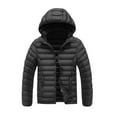 thumbnail image 5 of Mens Lightweight Jackets Sevevn Men's Lightweight Winter Jackets Warm Puffer Jacket Quilted Winter Coat with Hood, 5 of 8