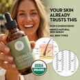 thumbnail image 3 of Pure Body Naturals Organic Jojoba Oil for Skin, Face, Hair & Nails - 100% Pure, USA-Sourced, 4 Fl Oz, 3 of 9
