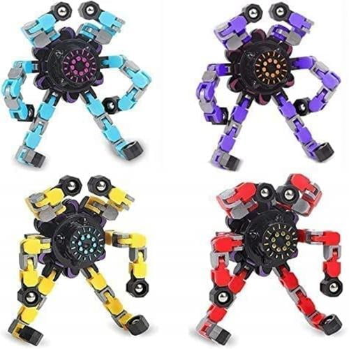  Cool Zodiac Fidget Hand Spinner Tai Chi Spiner for Kids Adults-  Sensory Handheld Finger Toys Fidgets for Sensory Anxiety Stress Relief,  Quiet Desk Toys for School Home Office (2 Pack) 