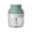 Green, variant on 8.45oz Portable Eletric Food Chopper, with 1200mAh Battery, Chopping Bowl, For Meats, Baby Food, Pet Food, Sauce Making, Garlic, Pepper, Nuts, Electric Chopper For Kitchen(White)