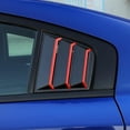 thumbnail image 2 of Red ABS Carbon Fiber Side Vent Window Cover for Dodge for Charger 2011-23-, 2 of 4