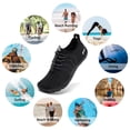 thumbnail image 7 of Water Shoes Barefoot Swim Surfing Men Breathable Boat Women Shoes Pool Beach Hiking Lightweight Slip On Shoes Outdoor Diving Quick Dry Sea Shoes Black 12 Women/11 Men, 7 of 7
